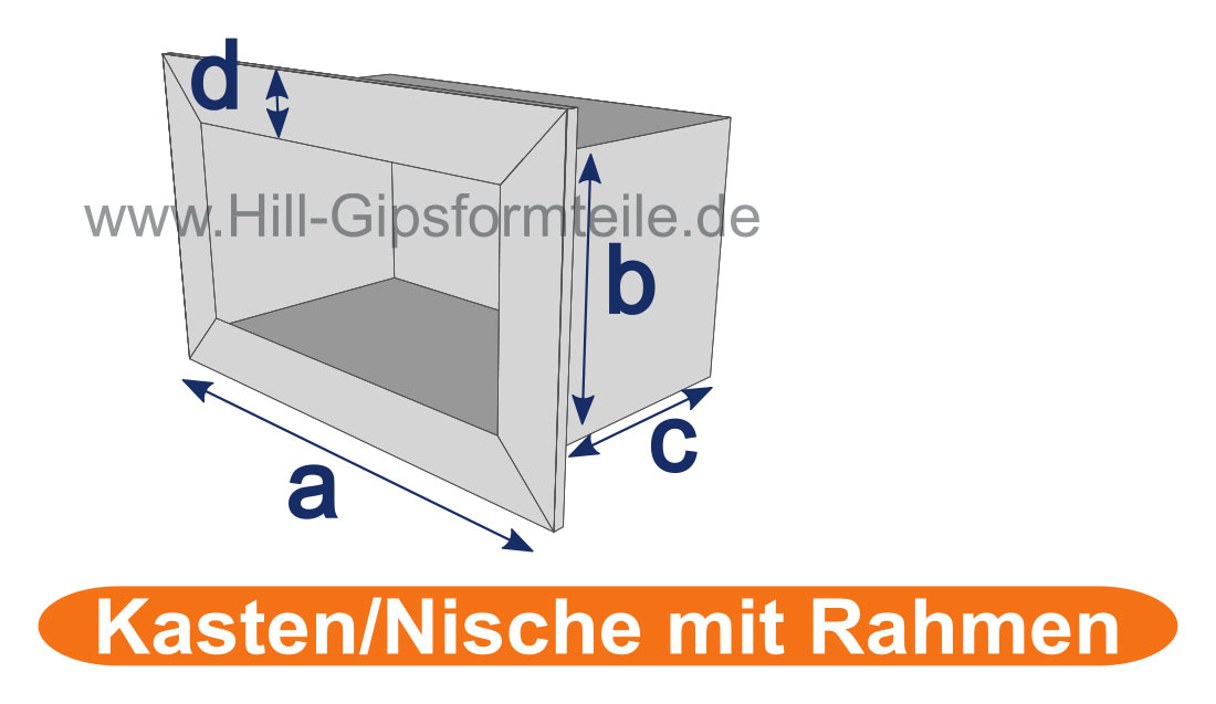 Hill-Gipsformteile