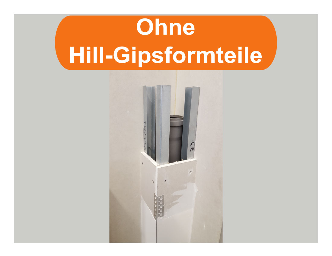 Hill-Gipsformteile